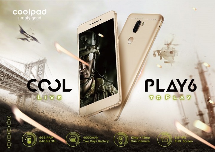 Coolpad Cool Play 6 lansat oficial, smartphone cu 6 GB de RAM la 230 dolari
