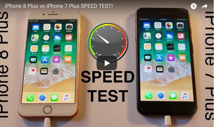 VIDEO: test de viteza si de rezistenta pentru iPhone 8