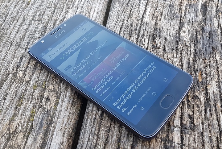 Cateva impresii despre Motorola Moto E4
