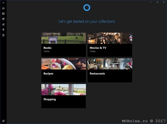 Cortana_collections