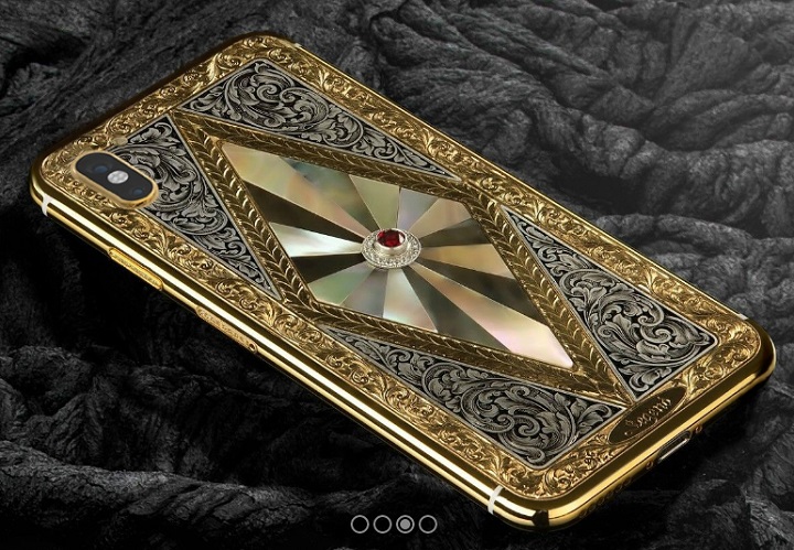 Legend a prezentat un iPhone X incrustat cu diamante