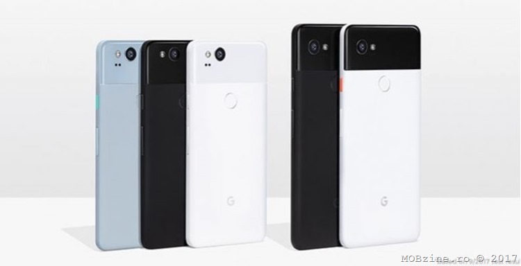 Pixel 2 si Pixel 2 XL lansate oficial: specificatii, pret si video handson