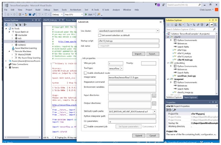 Visual Studio primeste acum integrarea cu serviciile AI prin Visual Studio Tools for AI