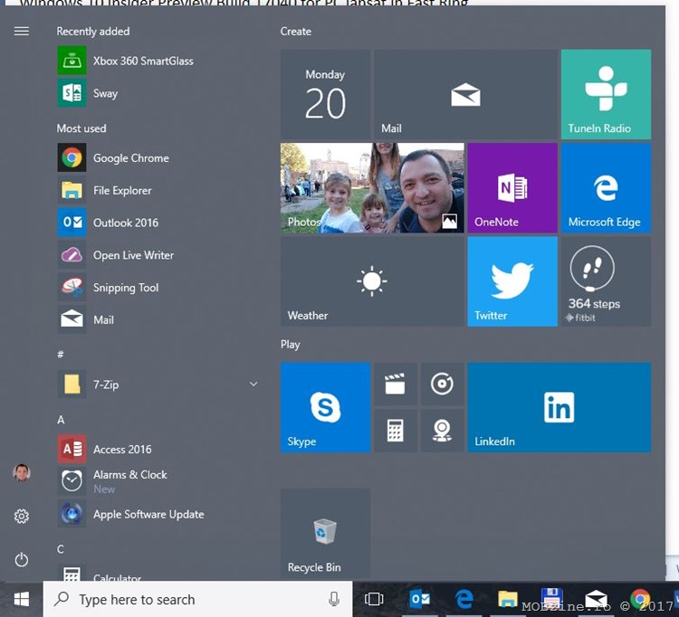 Windows 10 Insider Preview Build 17040 for PC lansat in Fast Ring. Aflati ce e nou!