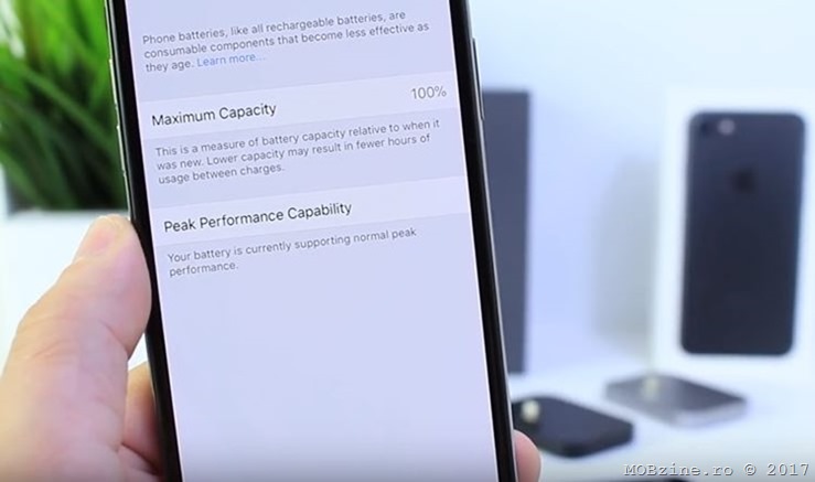 Video: cum arata optiunea Apple Battery health pe iOS 11.3
