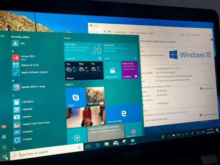 Cateva lucruri de stiut vizavi de Windows 10 on ARM