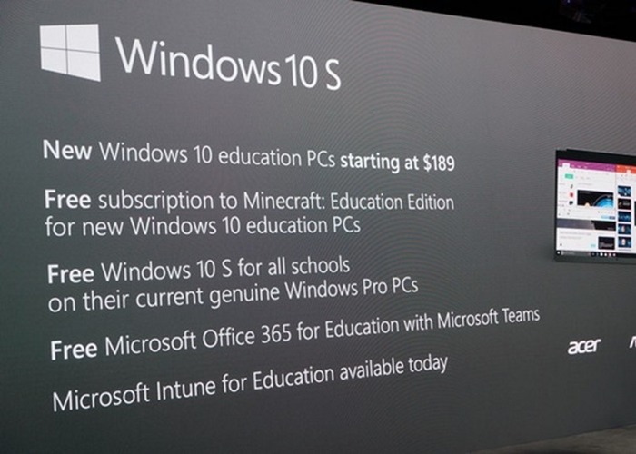 Microsoft renunta la Windows 10 S, introduce S Mode pentru Windows 10