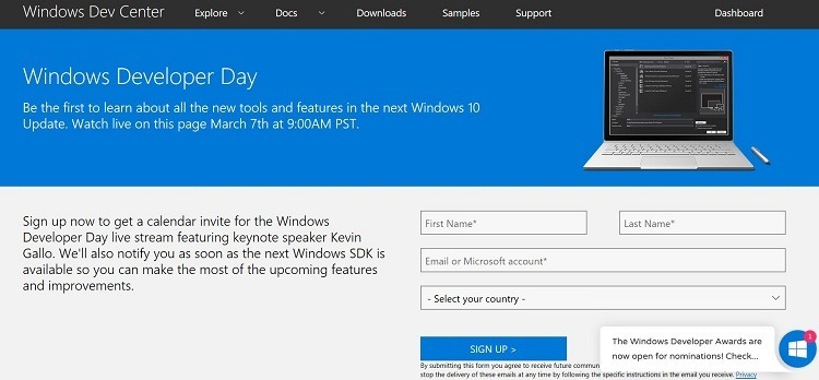 Windows Developer Day, webinar gratuit pe 7 martie, cu si despre Windows 10