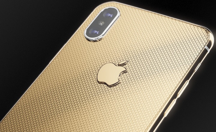 Un nou iPhone X de aur de la Caviar, pentru 4500 dolari