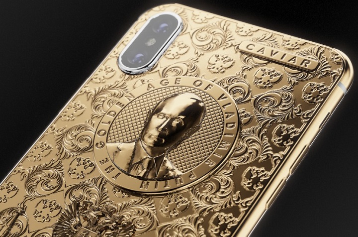 iPhone X Putin Golden Age, sau cum sarbatoreste Caviar succesul lui Putin