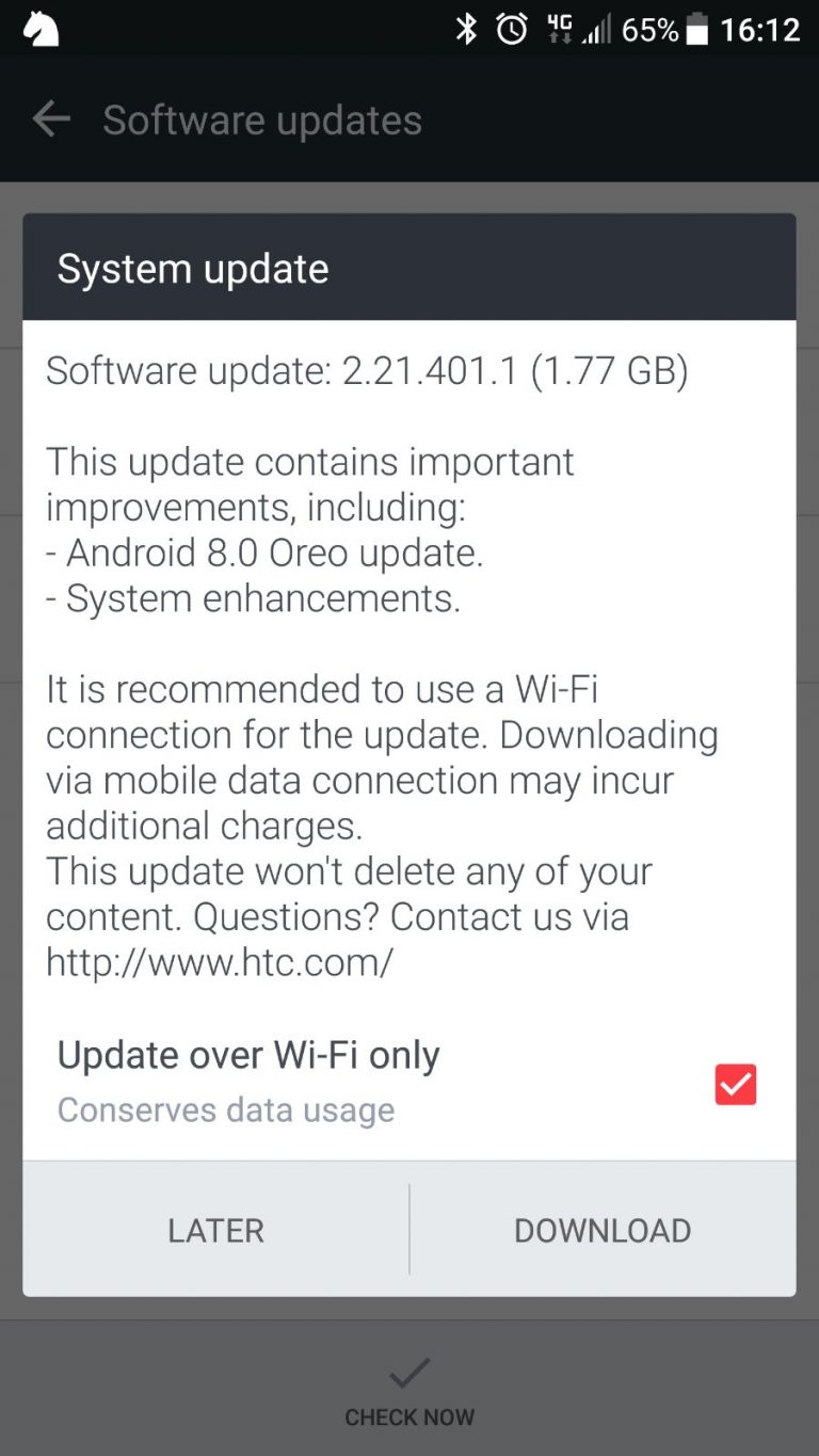 A venit Android 8 Oreo pentru HTC U Ultra si in Romania