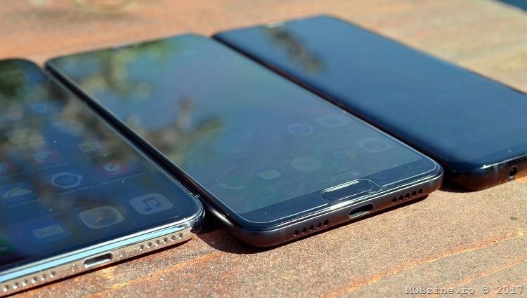 HTC U11+ vs Sony Xperia XZ2 vs iPhone X vs Huawei P20 Pro vs Samsung Galaxy S9+ 