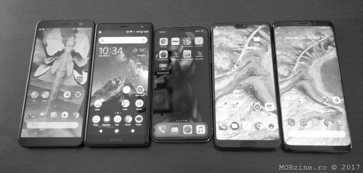 MEGATEST: HTC U11+ vs Sony Xperia XZ2 vs iPhone X vs Huawei P20 Pro vs Samsung Galaxy S9+ (partea 2, viteza)