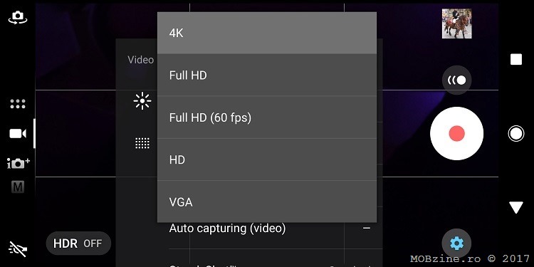 cum inregistrezi super slow motion la 960 fps cu Sony Xperia XZ2