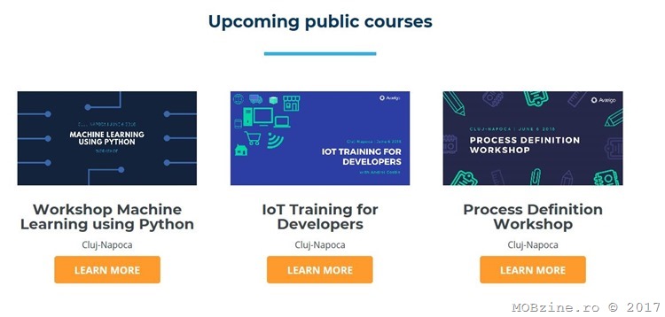 Invitatie: cursuri pentru Machine Learning, IoT si Process Definition disponibile in ziua de dinaintea conferintei IT Camp 2018