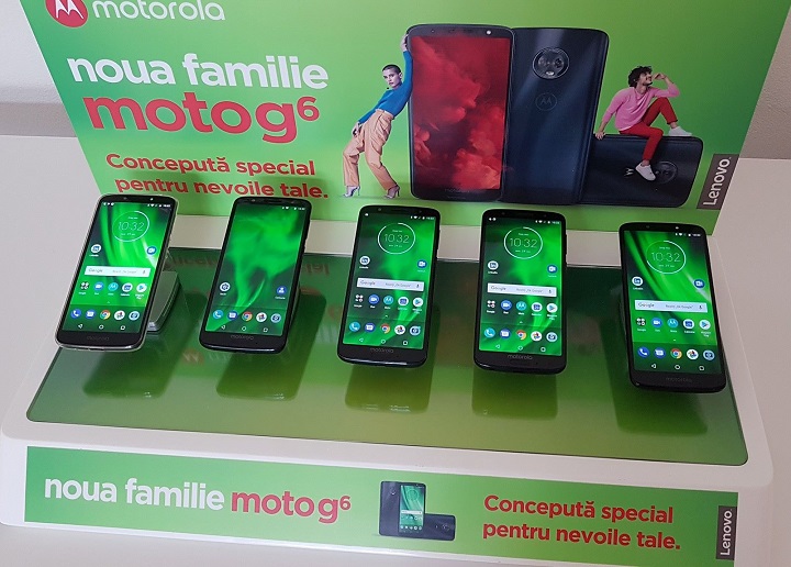 Motorola lanseaza seria Moto G6 in Romania