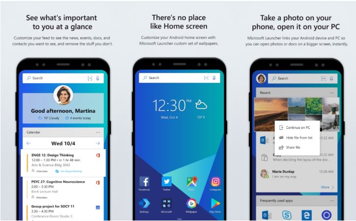 Microsoft Launcher beta aduce integrarea Cortana pentru pornirea de apeluri