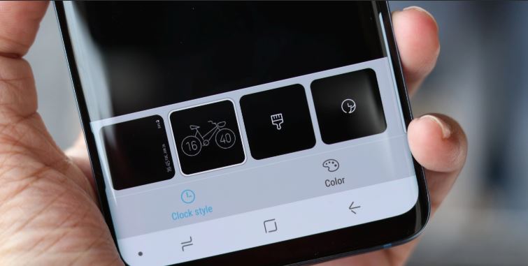 Cateva widget-uri noi pentru lock screen si ceas pe Always On Display (Galaxy S8/S9) prin ClockFace