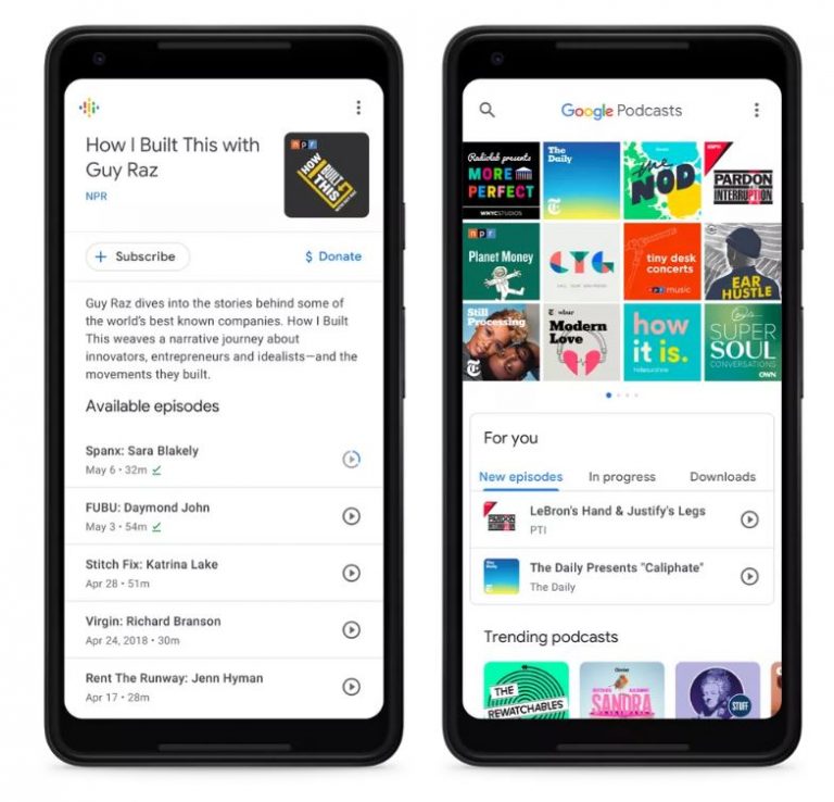 Google lanseaza aplicatia Podcast de Android cu recomandari personalizate
