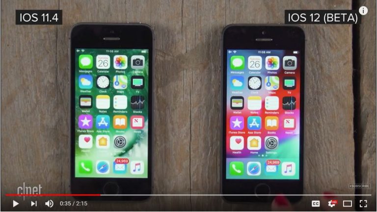 Video: cat de rapid este iOS 12 beta pe un iPhone 5S?