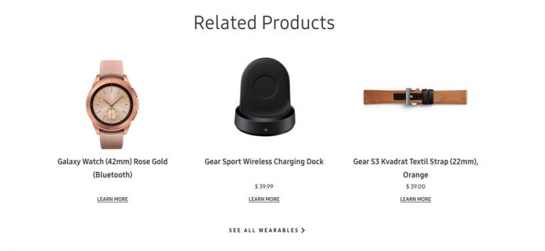 Samsung “scapa” detalii despre Galaxy Watch pe propriul site