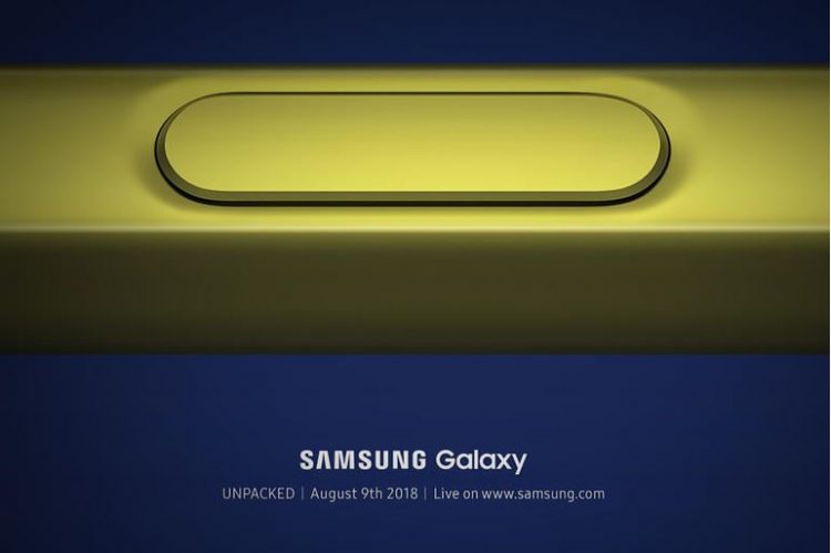 live lansarea Samsung Galaxy Note 9