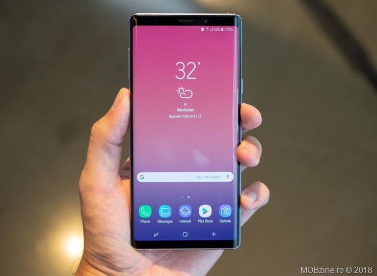 Samsung se indura si aduce un update de Note9 care sa faca Bixby ceva mai greu de pornit accidental