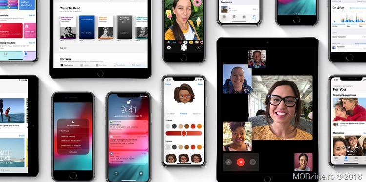 Ce e nou in iOS 12 – noul sistem de operare e lansat oficial si poate fi instalat