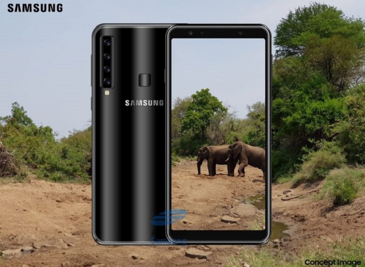 FOTO: Samsung Galaxy A9s cu patru camere pe spate apare din nou