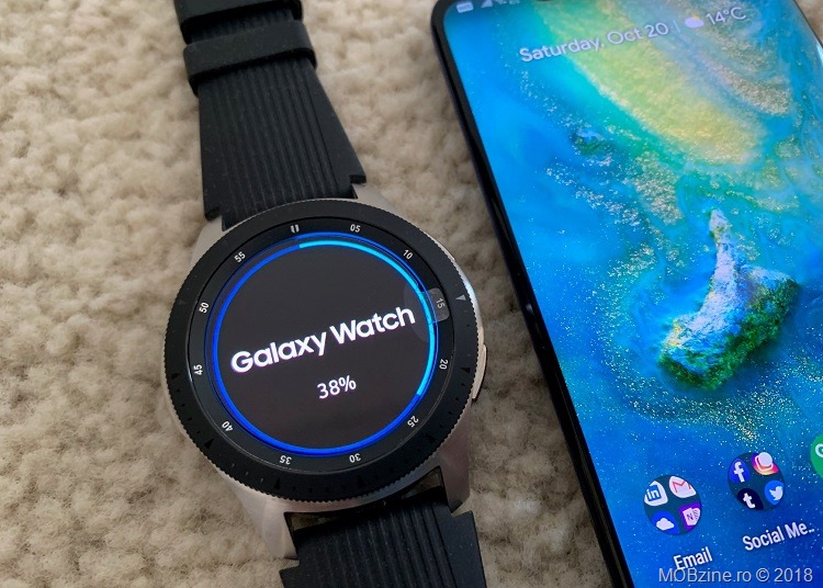 Samsung Galaxy Watch primeste un update de firmware (R8800XXU1BRJ4)