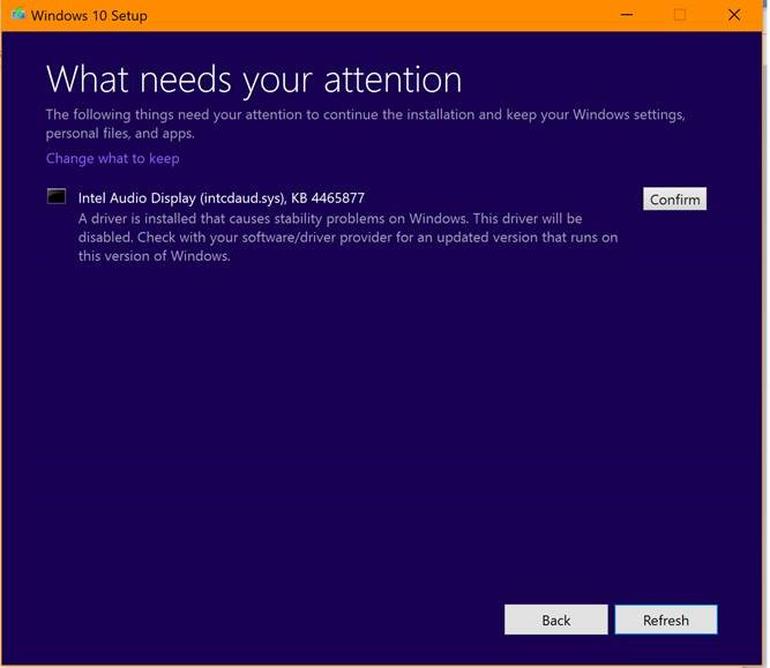 atentie windows 10 october