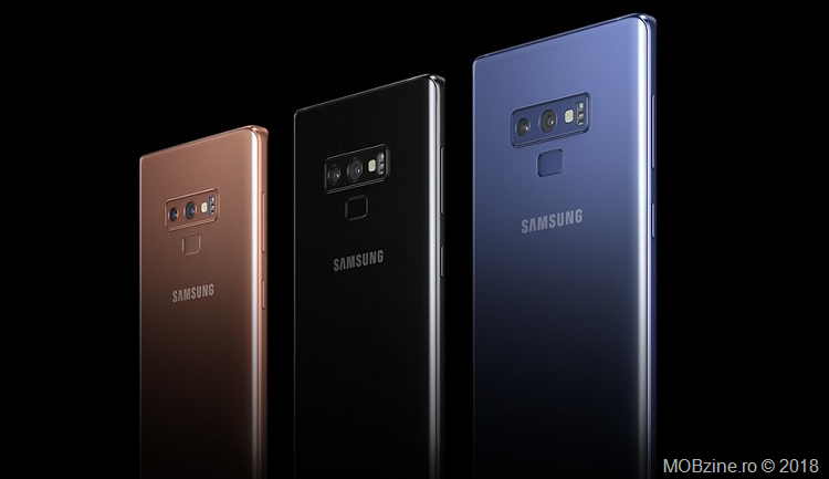 Samsung Galaxy Note9 primeste inca un update de firmware cu patch-urile de securitate Android pentru octombrie