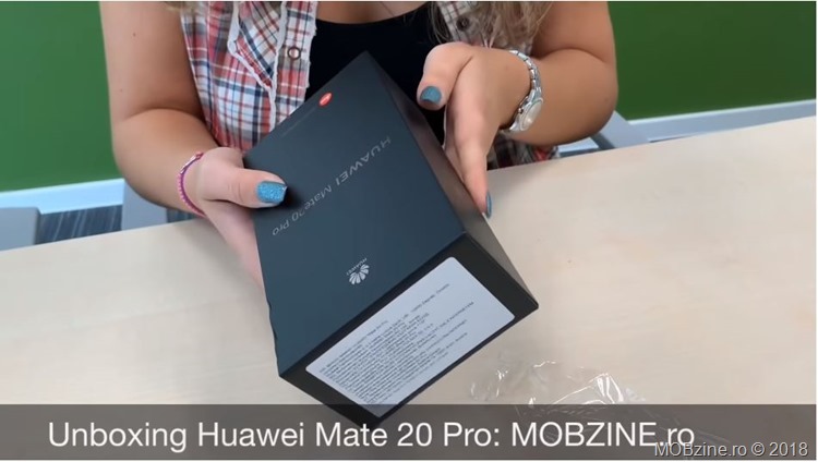 Video: unboxing Huawei Mate 20 Pro