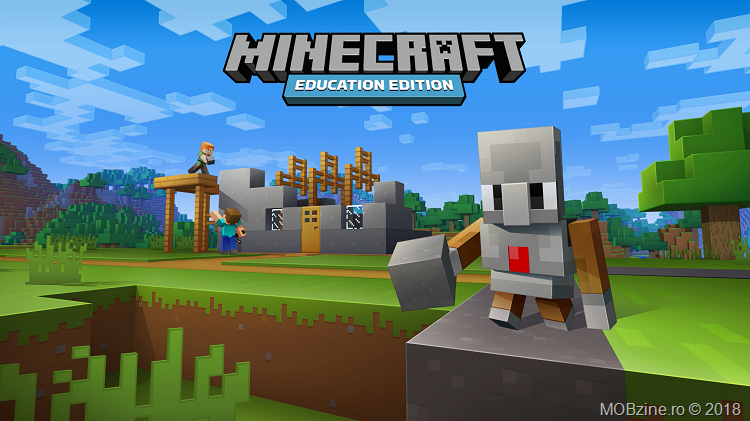 170 de elevi au remodelat virtual Romania cu ocazia centenarului, folosind platforma Minecraft pentru Educatie