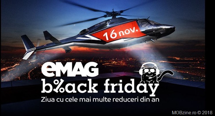 Oferta eMag Black Friday: telefoane, televizoare, ceasuri