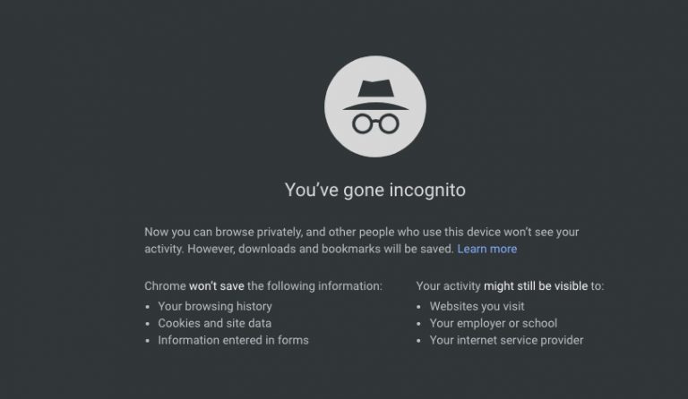 Navigarea Google incognito nu este atat de ”incognito” pe site-urile Google si ce putem face sa diminuam impactul