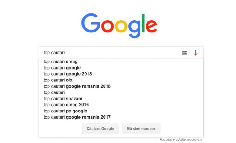 Ce au cautat romanii pe net in 2018: top-ul subiectelor din Google