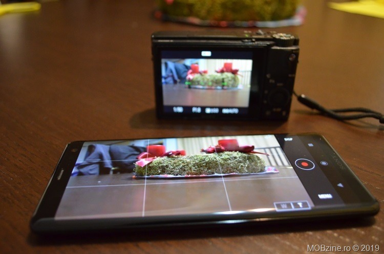 Tutorial: cum folosesti un smartphone Sony Xperia XZ3 pe post de telecomanda pentru o camera foto Sony (DSC-RX100M5) cu PlayMemories Mobile