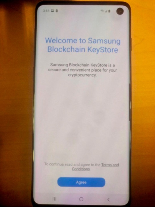 Au aparut poze noi cu Samsung Galaxy S10 ce ne arata ca are wallet de crypto