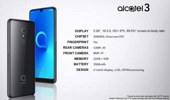 Alcatel 3