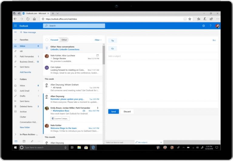 Microsoft extinde integrarea LinkedIn din Office 365