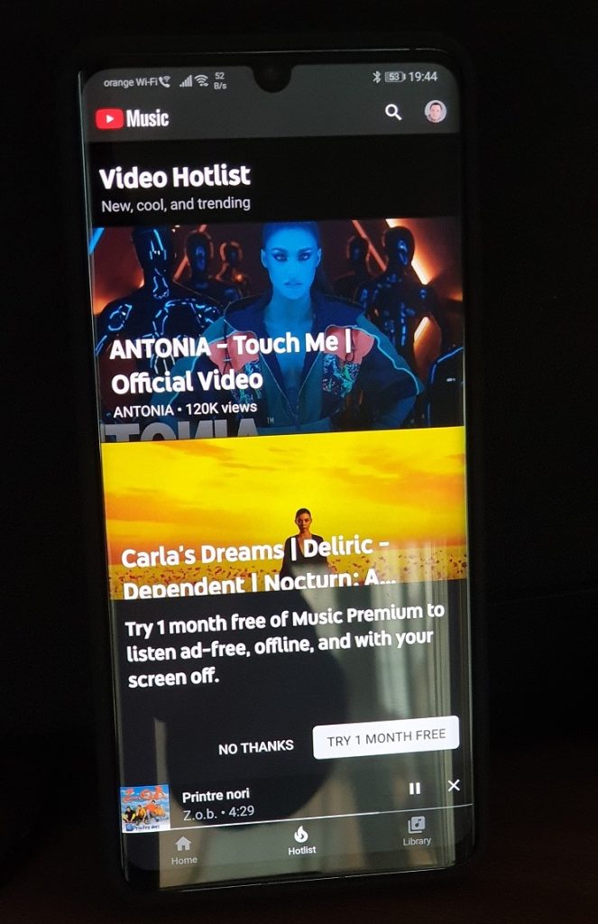 YouTube Music și YouTube Premium