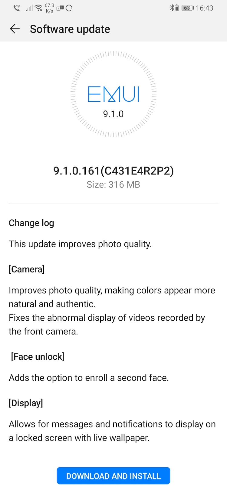 Update-ul de firmware 9.1.0.161 aduce schimbari importante pentru camera lui Huawei P30 Pro