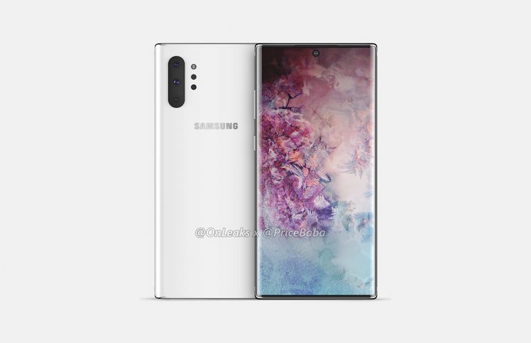 Leak: asa arata Samsung Galaxy Note 10+ cu gaura in display