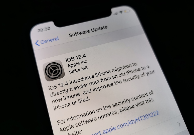 iOS 12.4 este proaspăt lansat de Apple pentru iPhone și iPad.