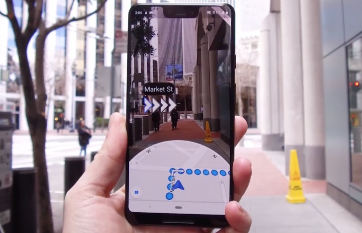 Google Maps primeste optiunea Live View AR pentru a facilita navigatia pedestra