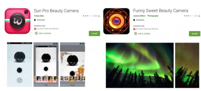 2 editoare foto descoperite cu malware au fost retrase din Play Store