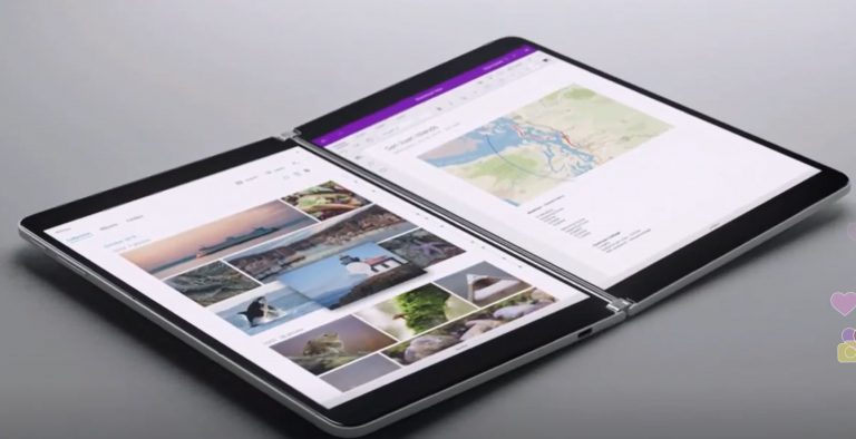 Microsoft a anuntat Surface Neo, dual-screen cu Windows 10X