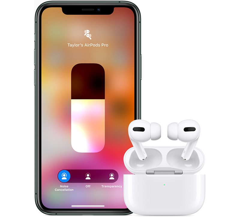 Setul de căști in-ear AirPods Pro proaspăt lansat de Apple la un preț de 249 USD.