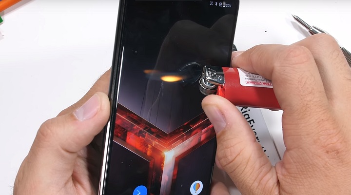 VIDEO: test de rezistenta pentru Asus ROG Phone 2